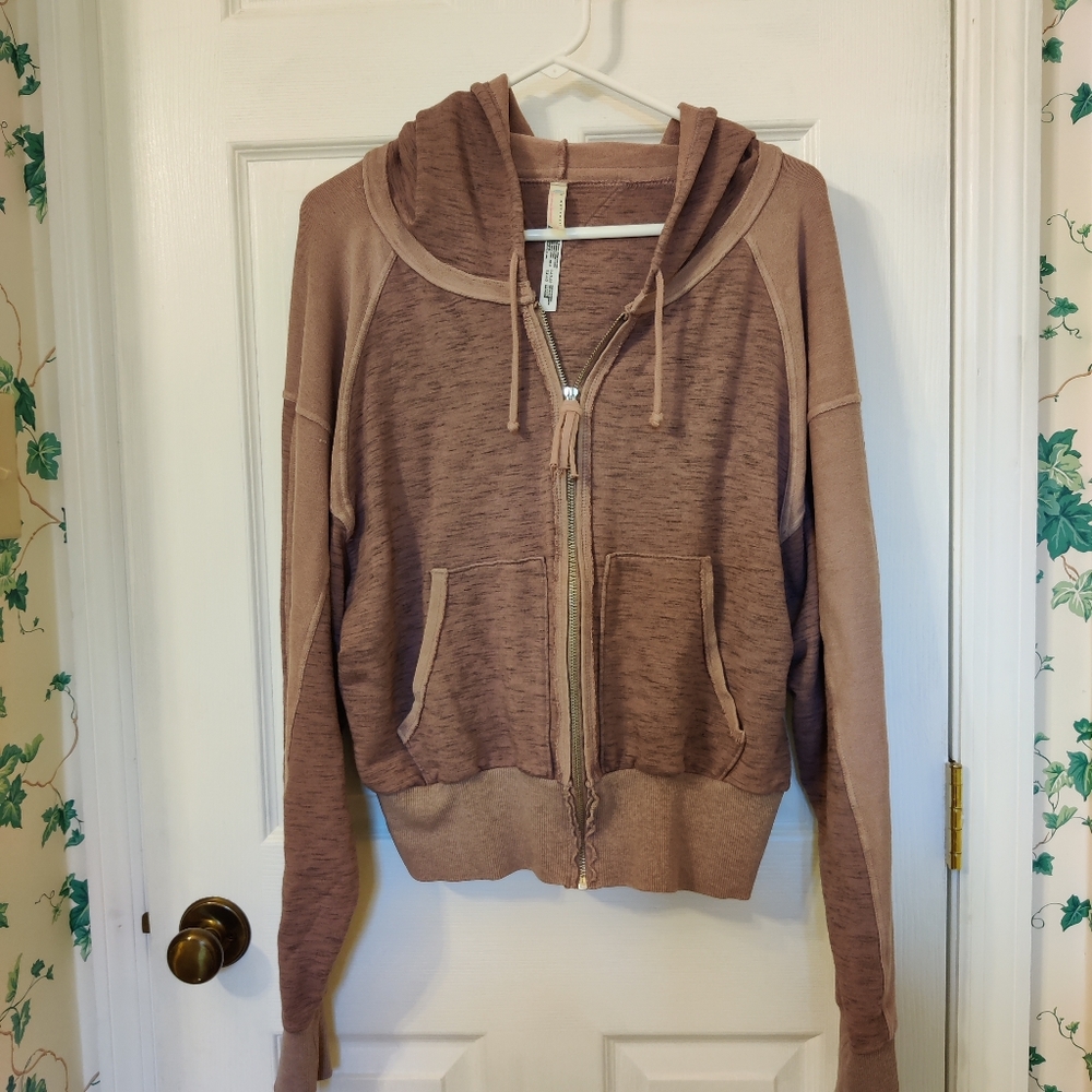 Free People Movement boho cropped hoodie, Size small - Picture 7 of 7